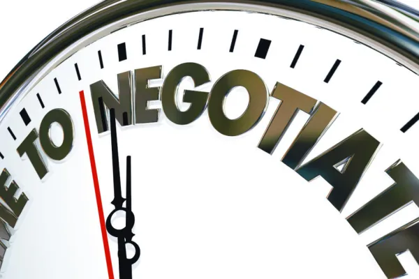 Time to Negotiate