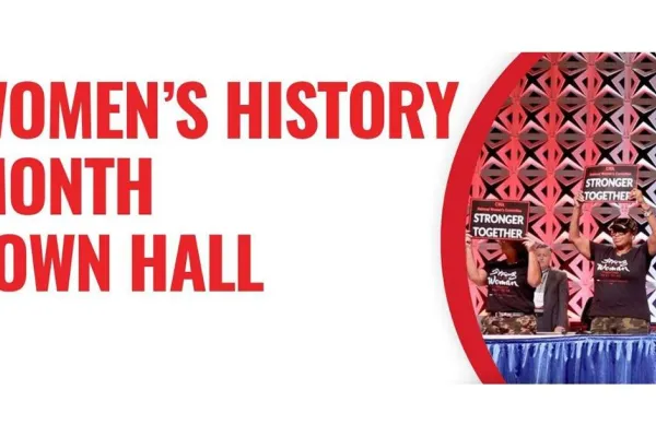 Join the CWA Women’s History Month Town Hall