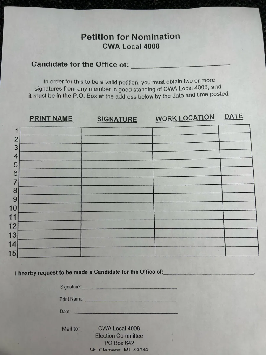  Petition
