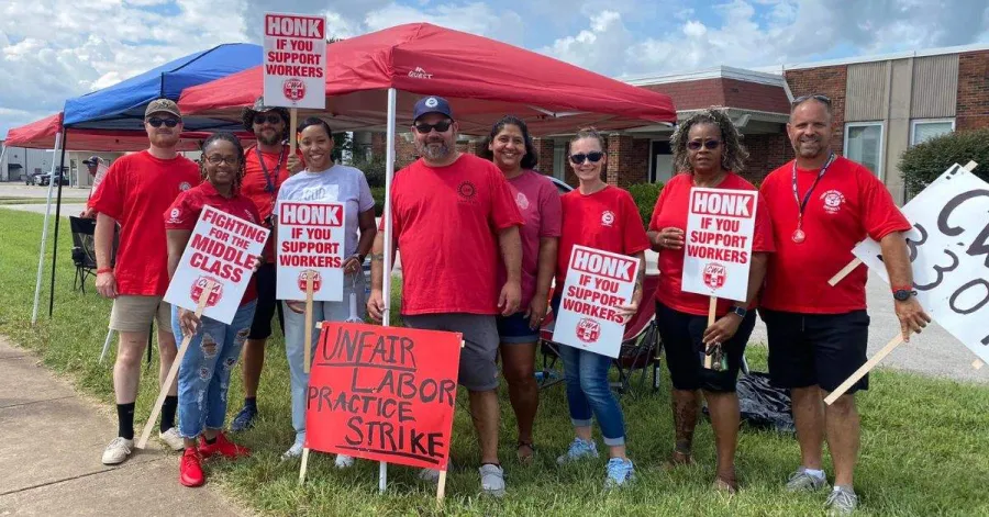 CWA AT&T Southeast Workers Go on Strike