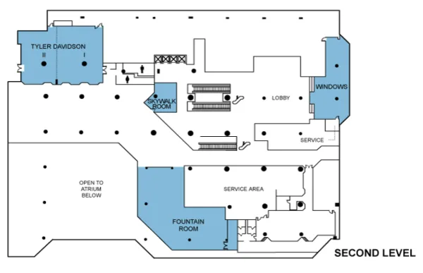 2025 Education Conference 2nd Level Map