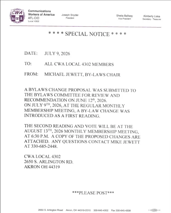 notice